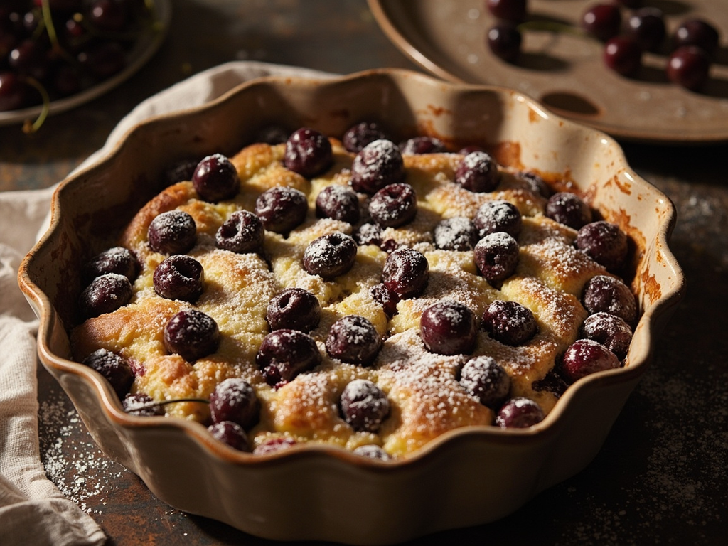 Black Cherry Clafoutis