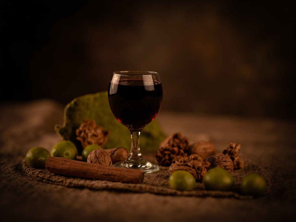 Midsummer walnut wine