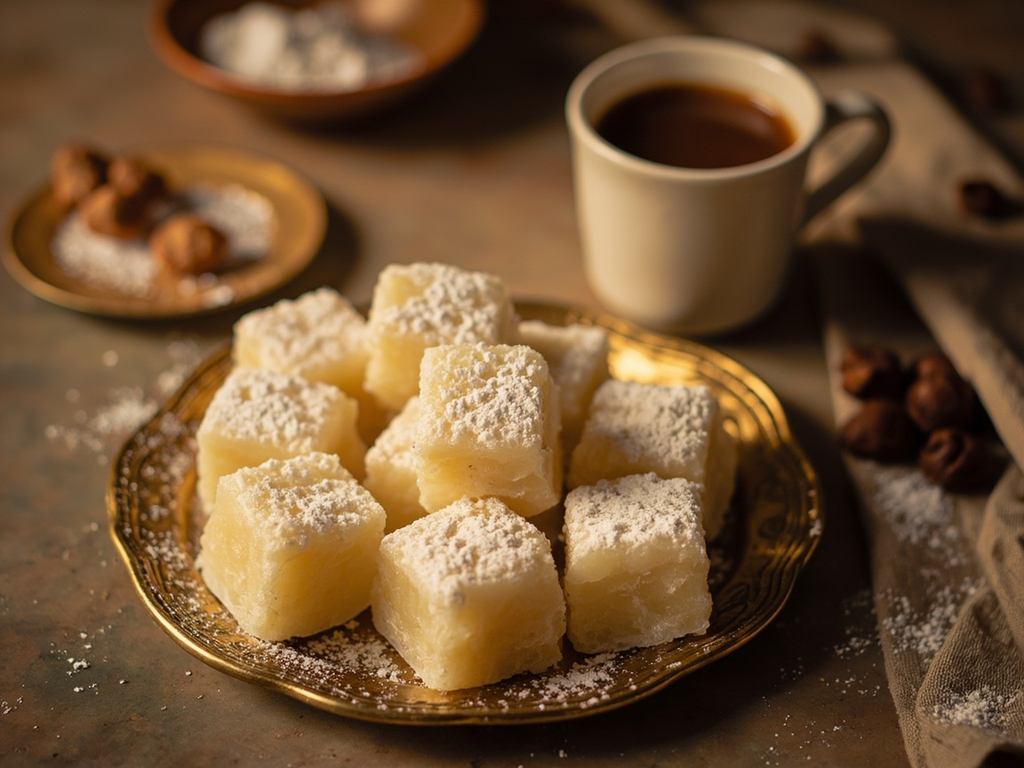Loukoumi with Mastic, Perfumed Sweetness