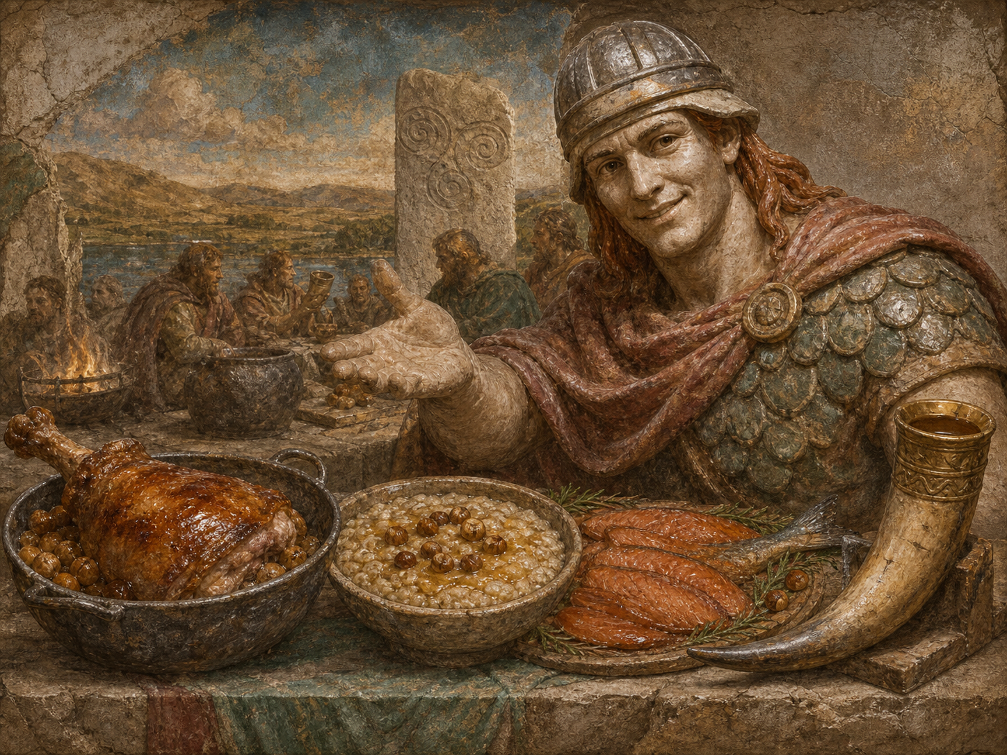 Cúchulainn à table