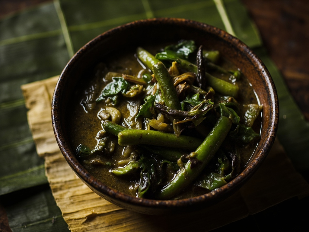 Kuah Pliek U — curry de légumes au coco fermenté