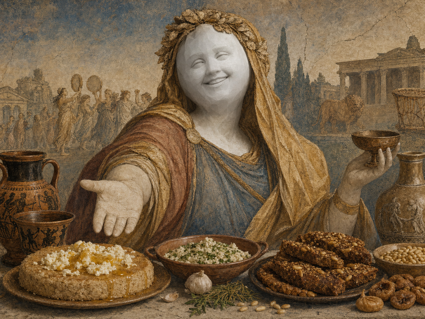 Cybele at the table