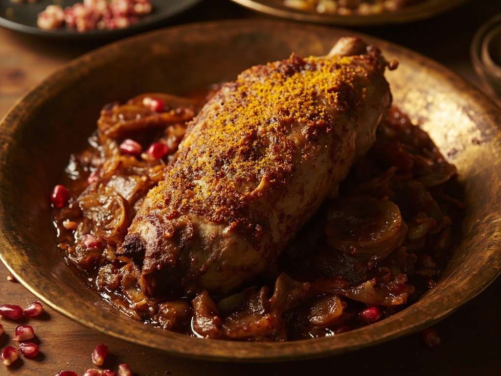 Saffron and Verjuice Roasted Mutton, Table of Pasargadae