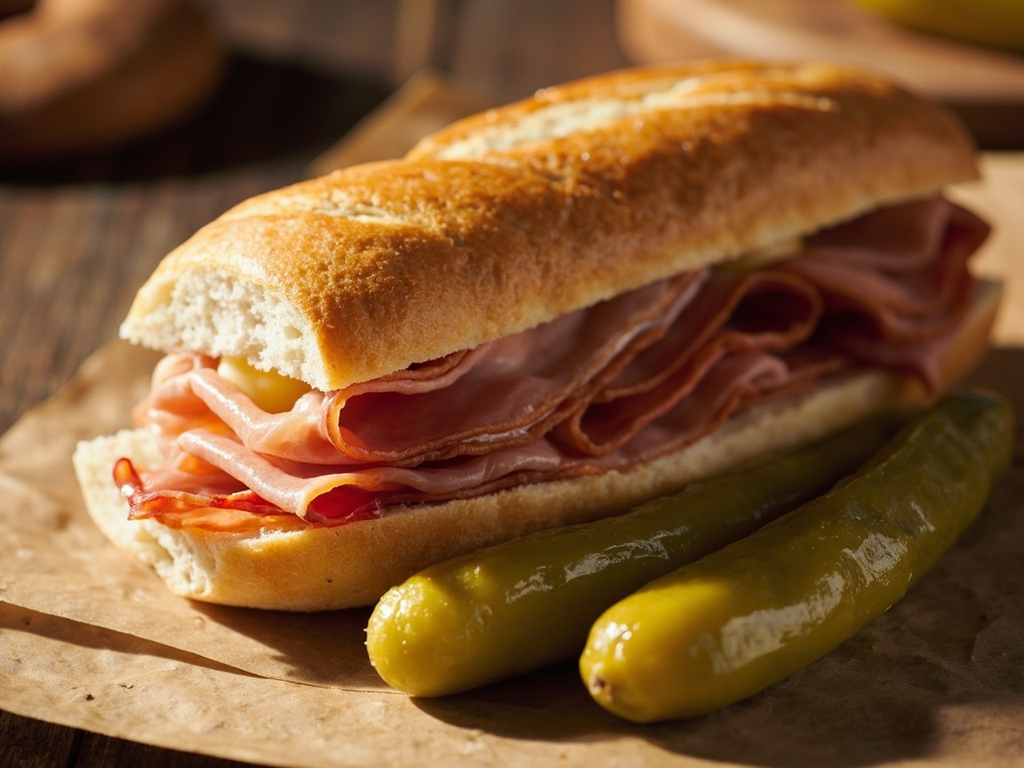 Tour jambon-beurre