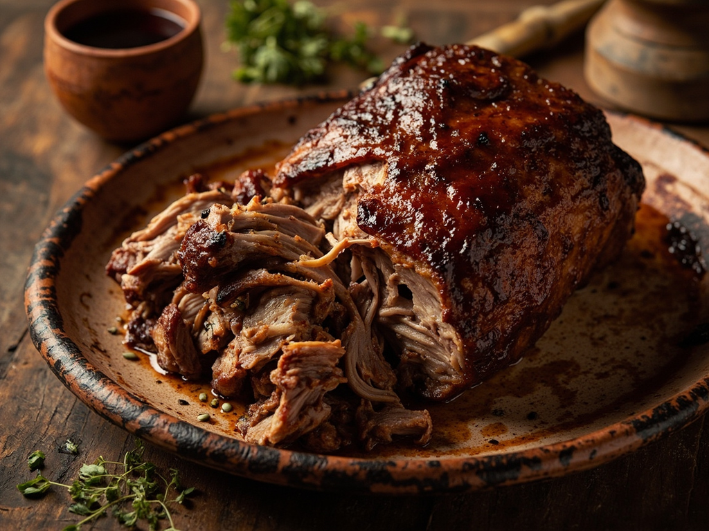 Pork Roasted with Herbs of Philistia