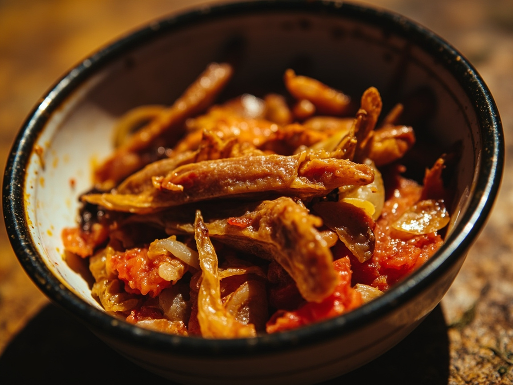 Kapenta yakuyanika (petits poissons séchés sautés)