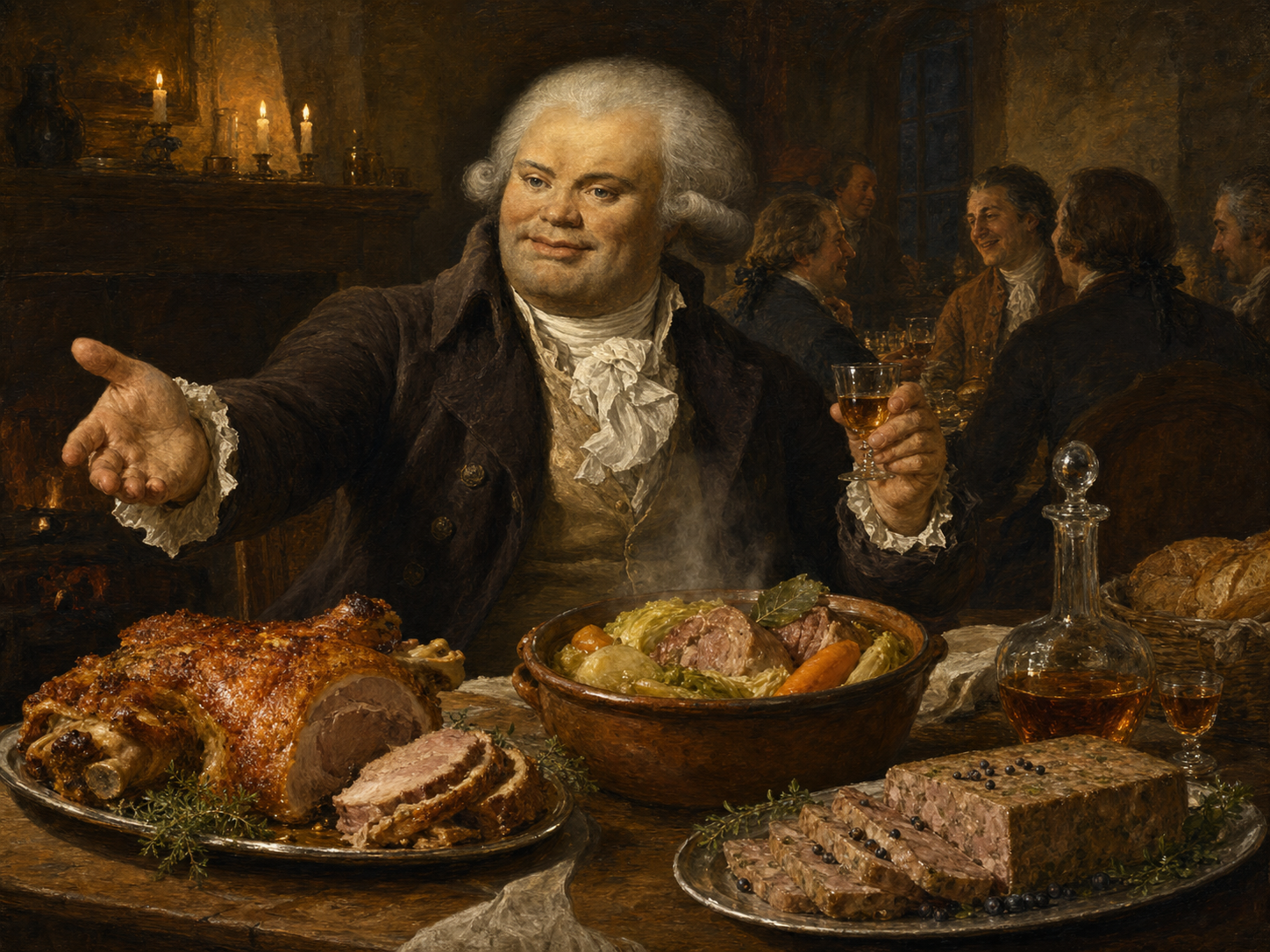 Danton à table