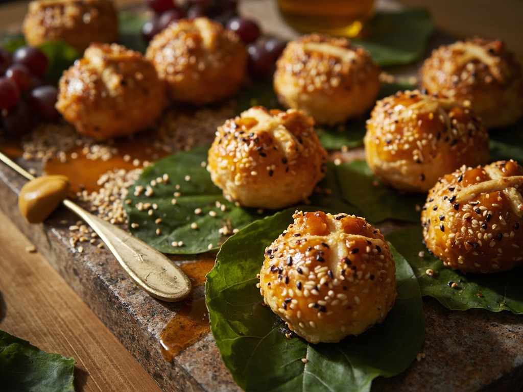 Popana, honey cakes for offering