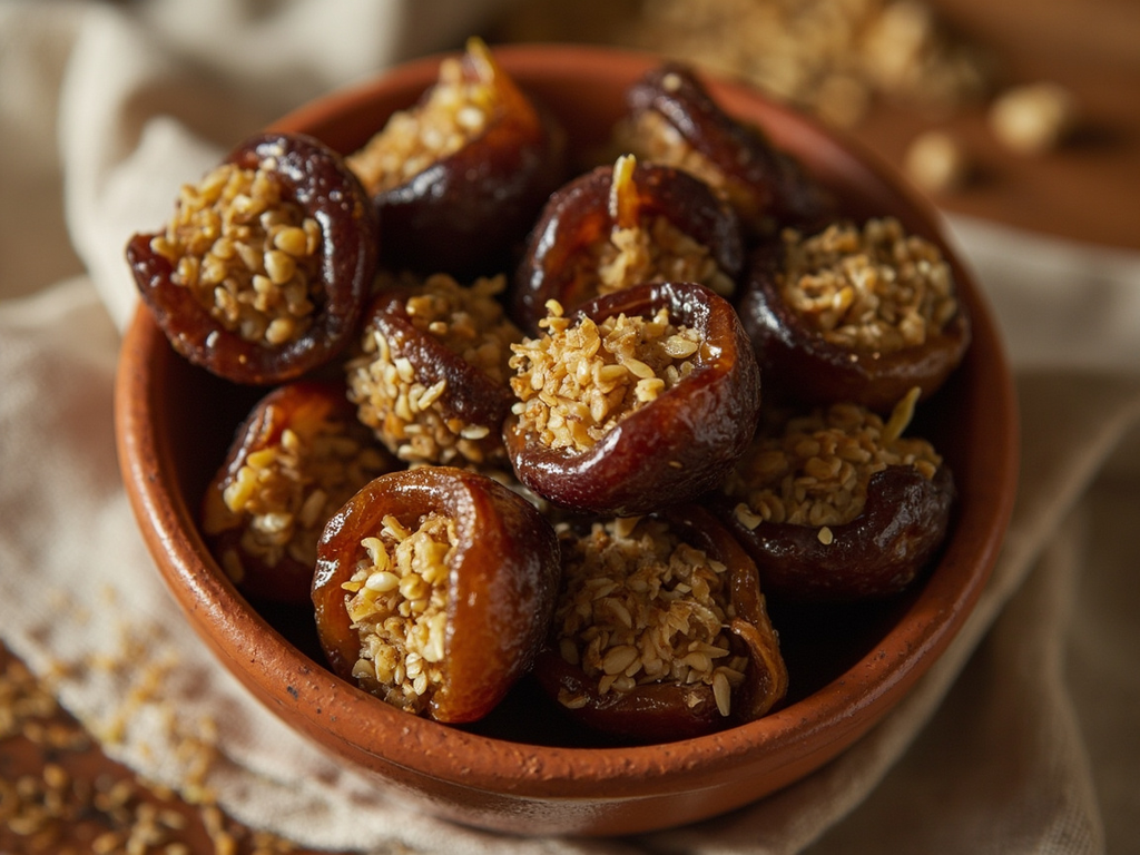 Les figues sèches au miel et sésame du voyage