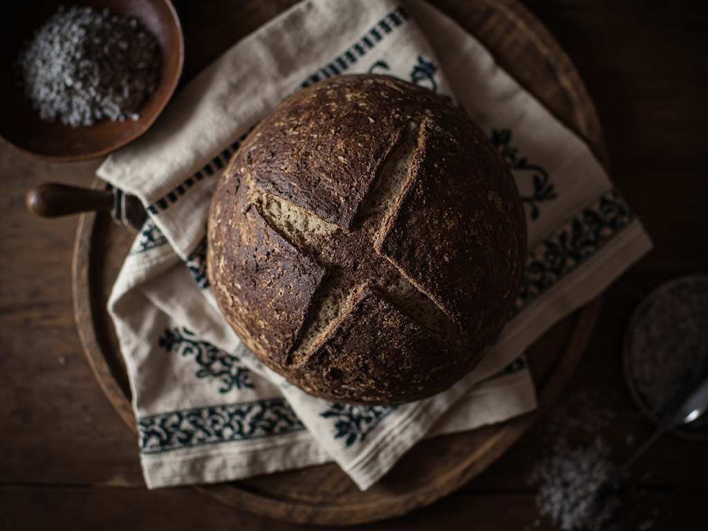 Rye Bread with Salt (Khleb da Sol)