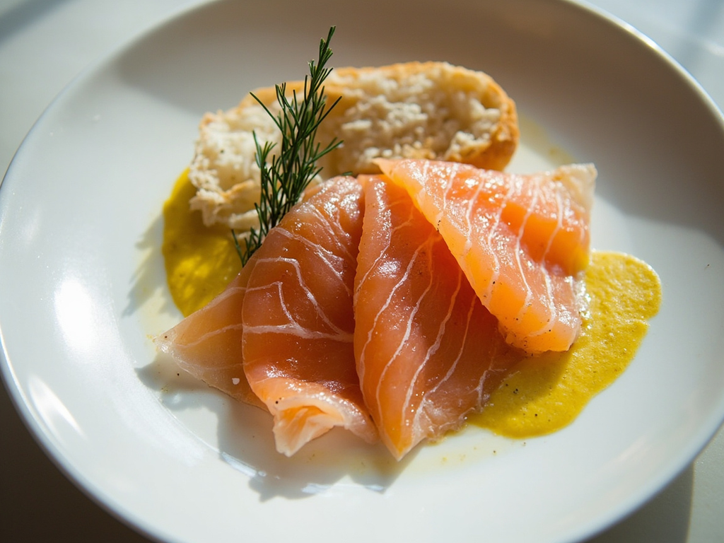 Swedish Banquet Gravlax (Dill-Cured Salmon)