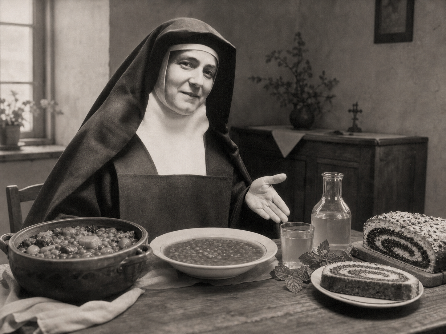 Edith Stein à table