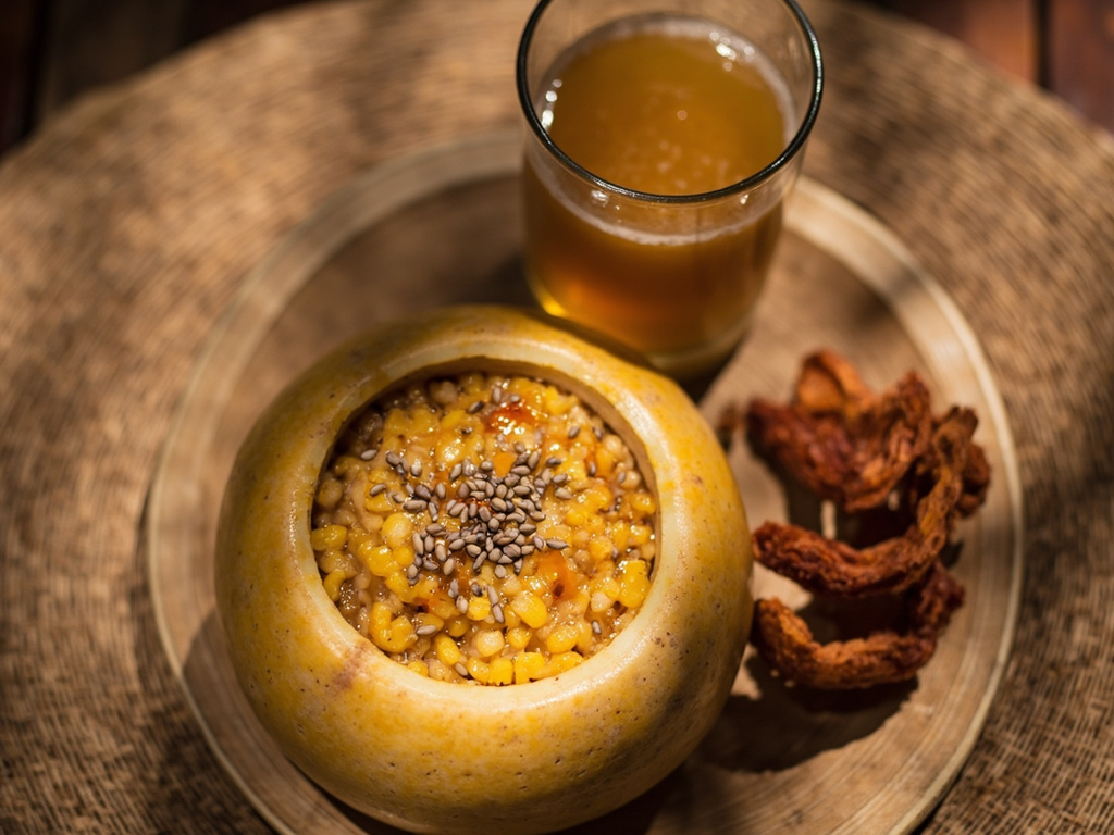 Pinolli — Toasted Corn Flour, Chia, and Honey