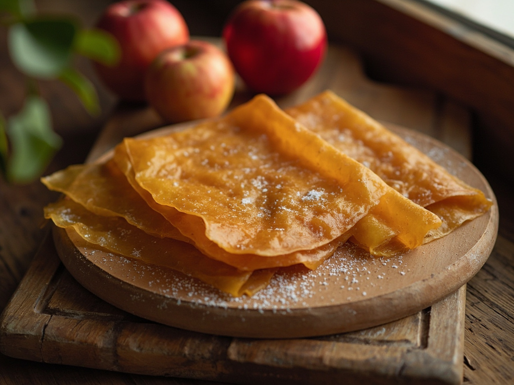 Apple pastila with honey