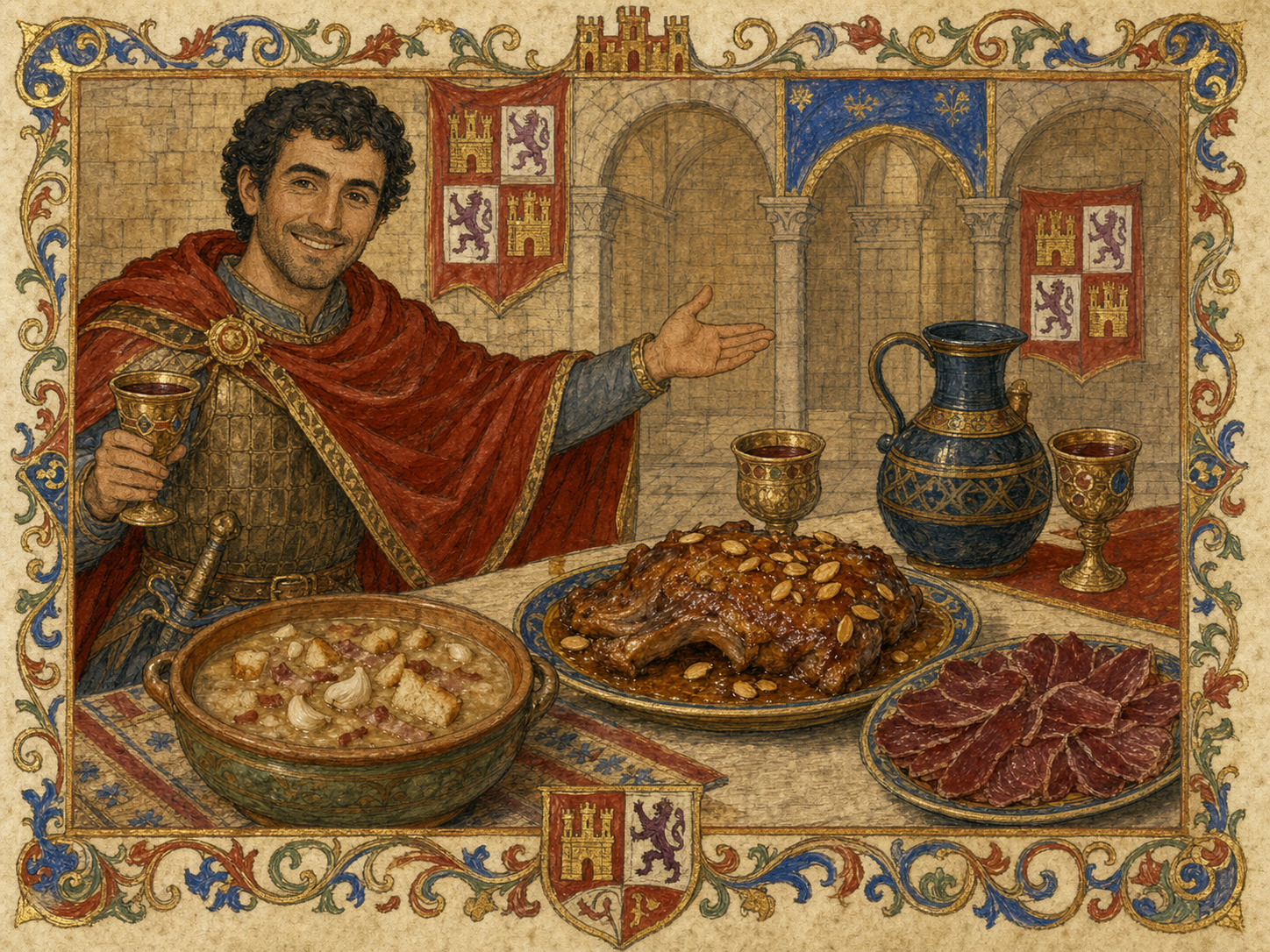 El Cid at the table