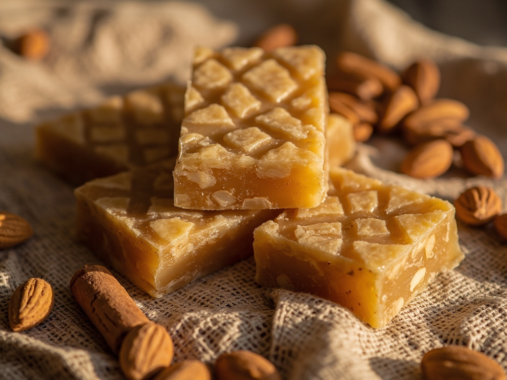 Alajú — pâte d'amandes, miel et pain d'épices pour la route