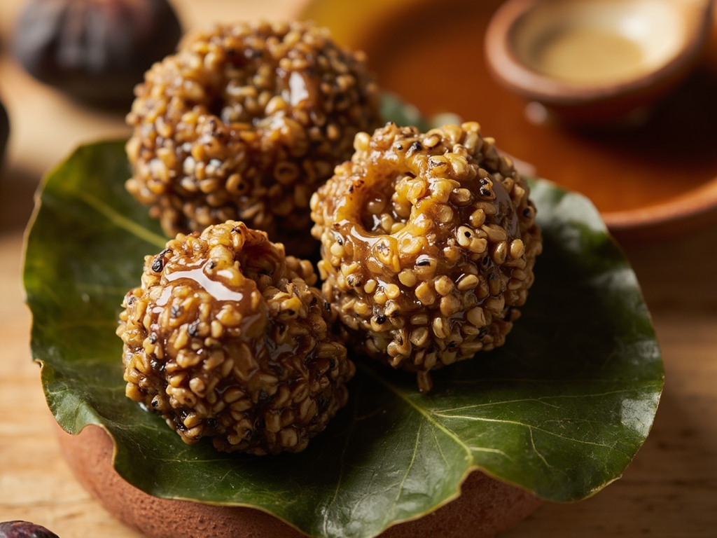Honey and sesame figs of the offering