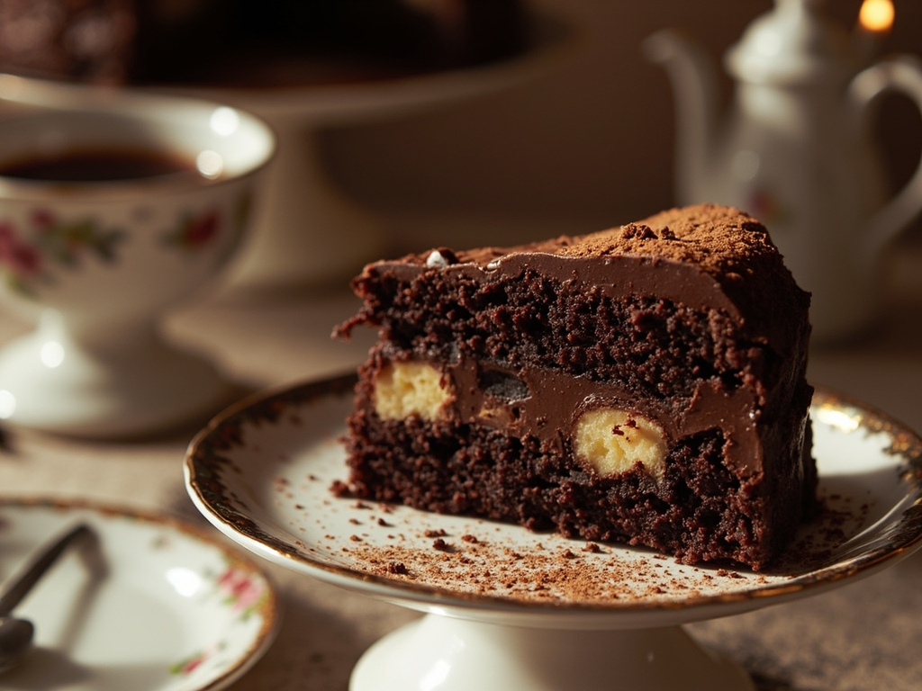 Chocolate Biscuit Cake, the Queen's Favorite Cake