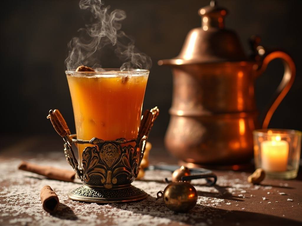 *Sbiten*, hot honey-spiced drink