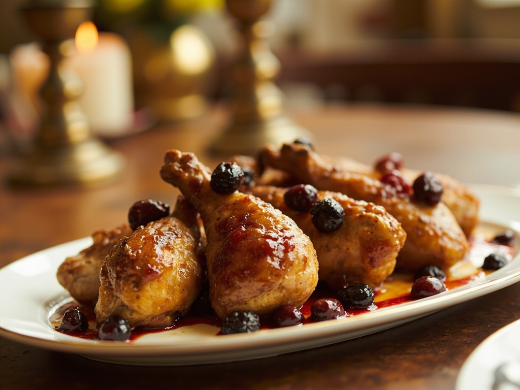Chicken with Greek sauce from Anacharsis's supper