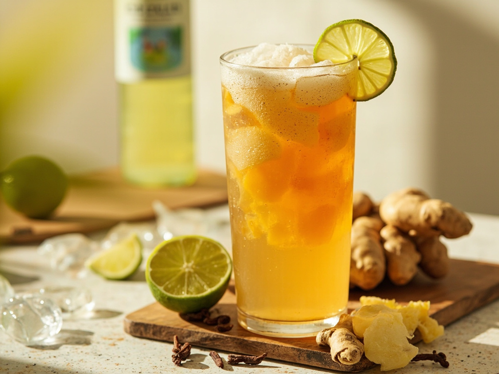 Liberian Ginger Beer (ginger drink)