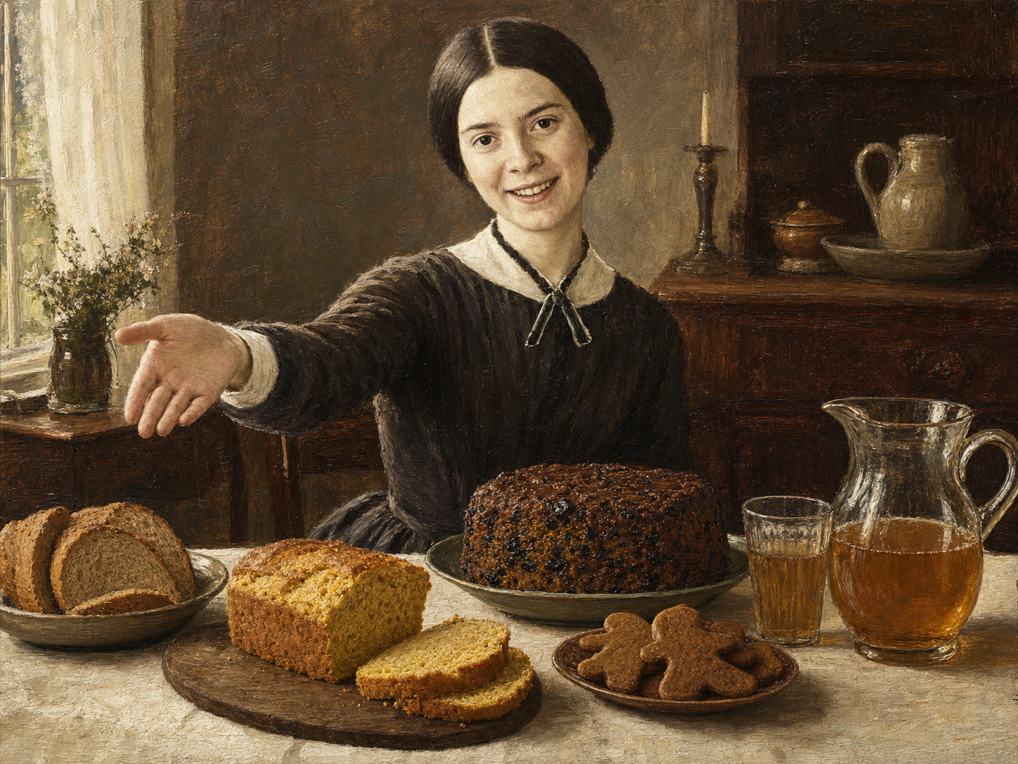 Emily Dickinson à table