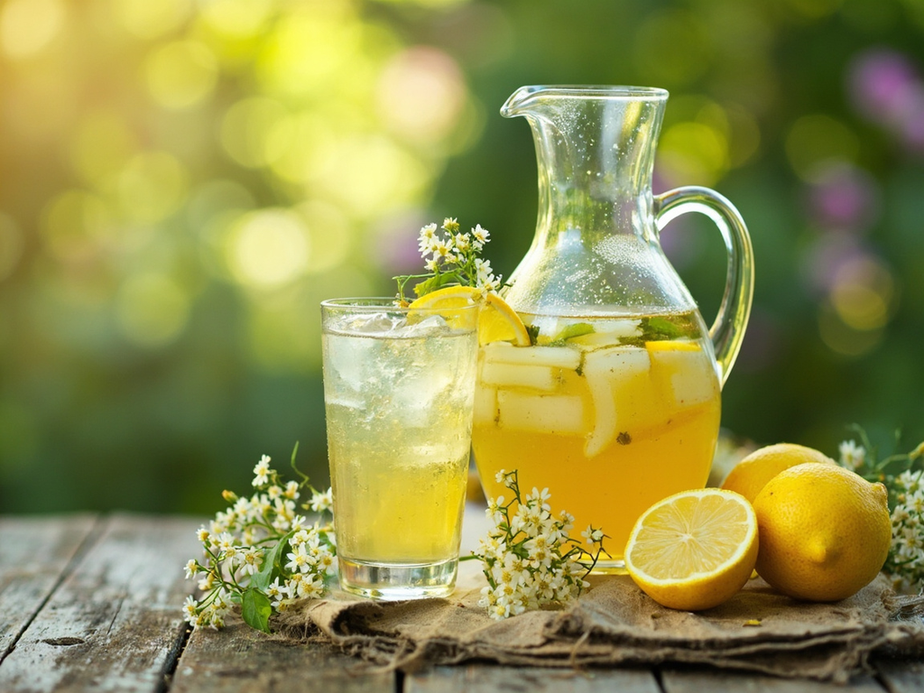 Hollerblütensirup — Elderflower Cordial