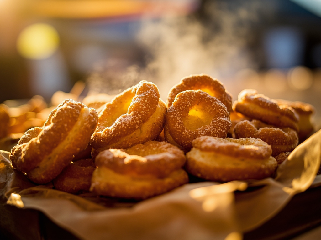Auszogene (Knieküchle) — Kirchweih Doughnuts