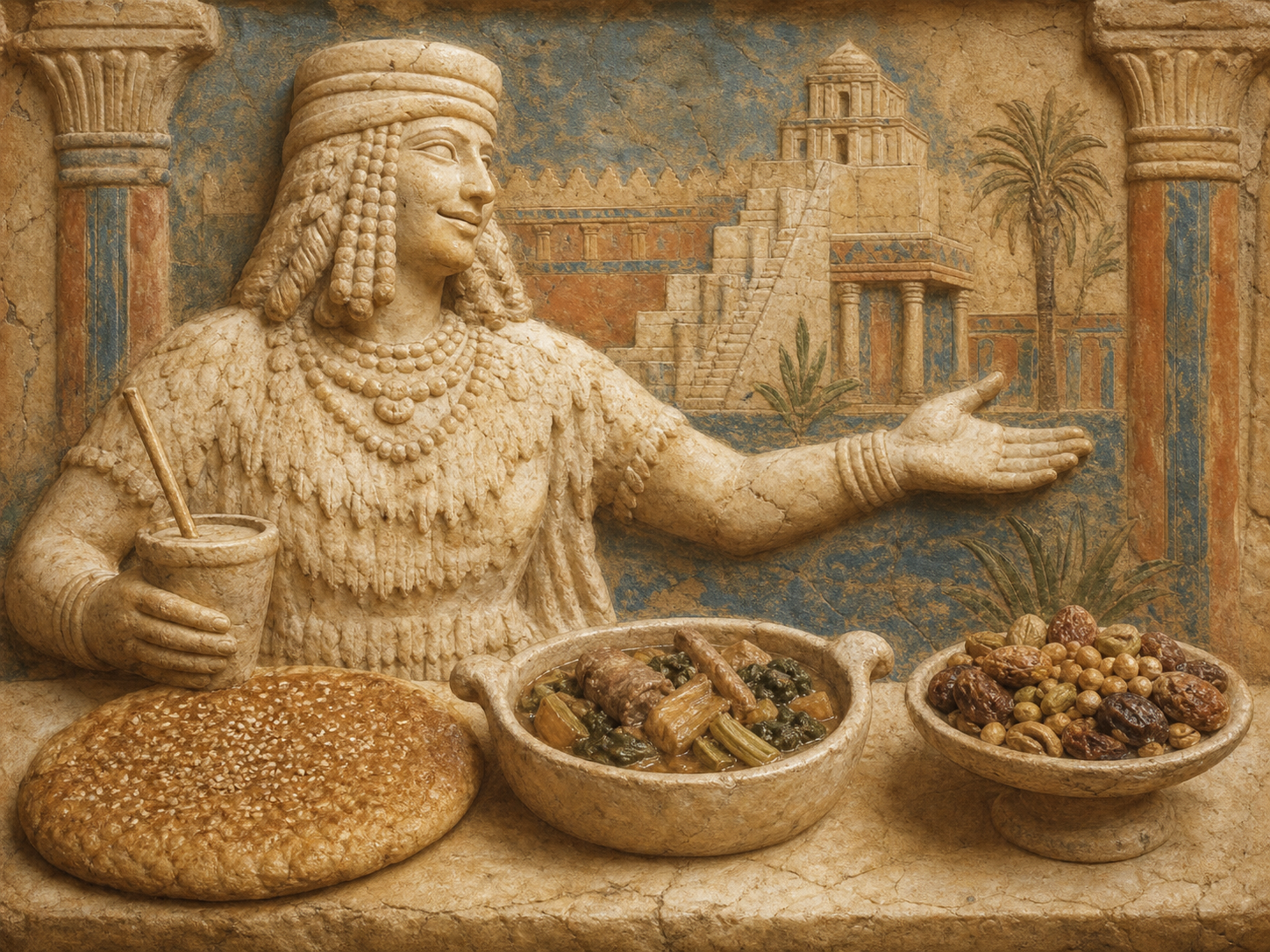 Enheduanna at the table