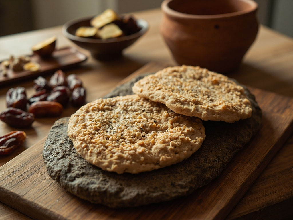Akalu — la galette d'orge de la steppe
