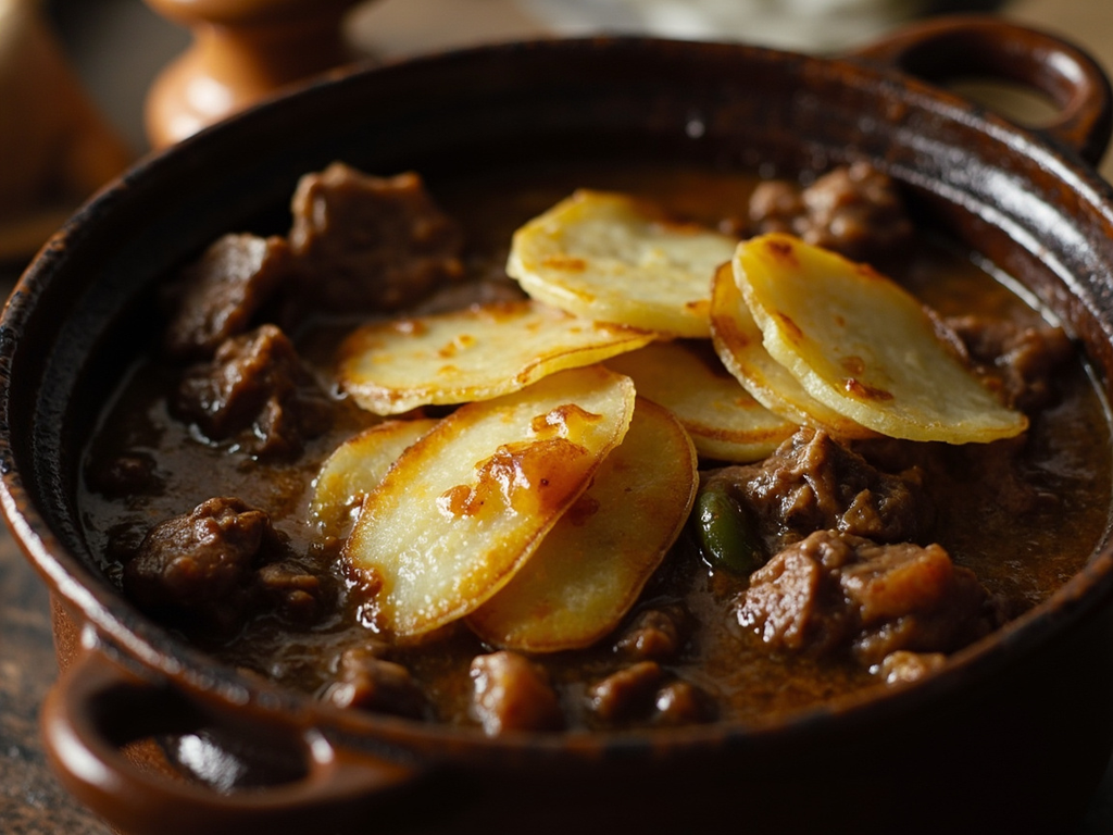 Lancashire hotpot (ragoût d'agneau du Lancashire)