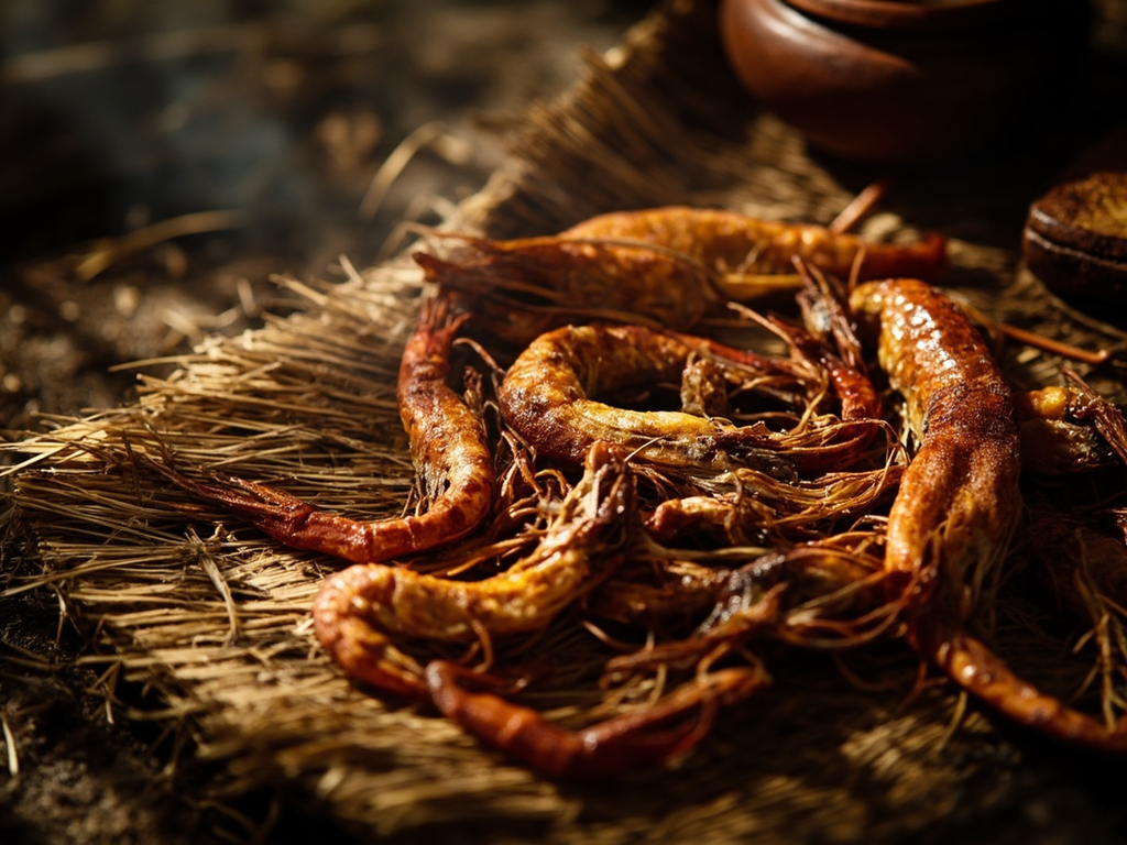 Smoked Delta Fish and Prawns