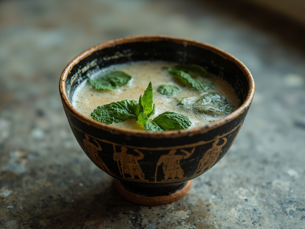 Kykéôn, the barley and herb drink