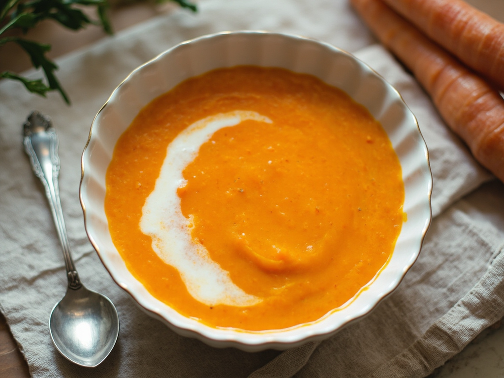 Potage Crécy à la Parisienne