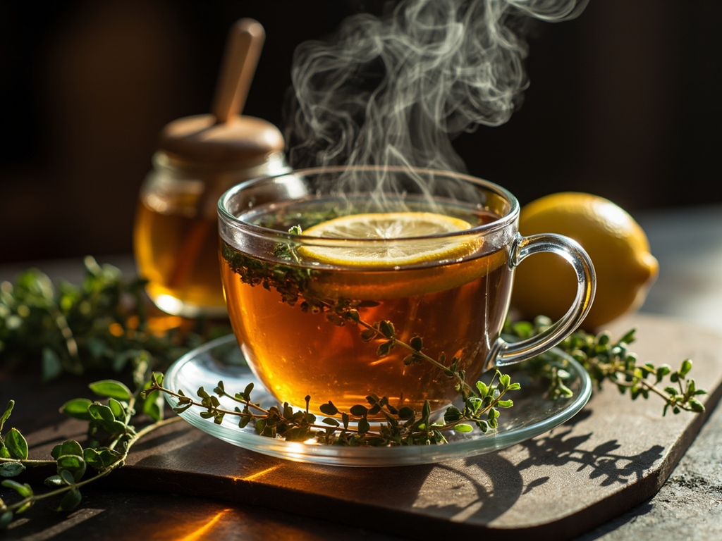 Thyme and Honey Herbal Tea