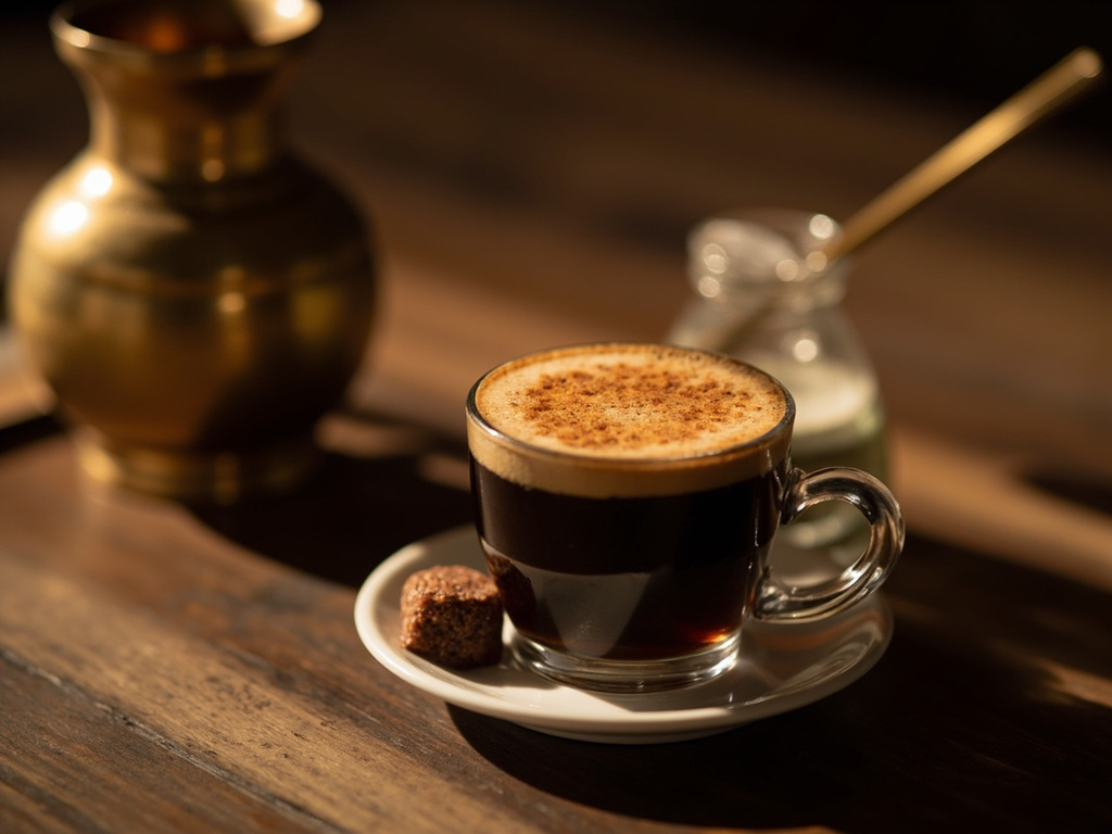 Cafea la nisip (café à la roumaine, cuit sur le sable)