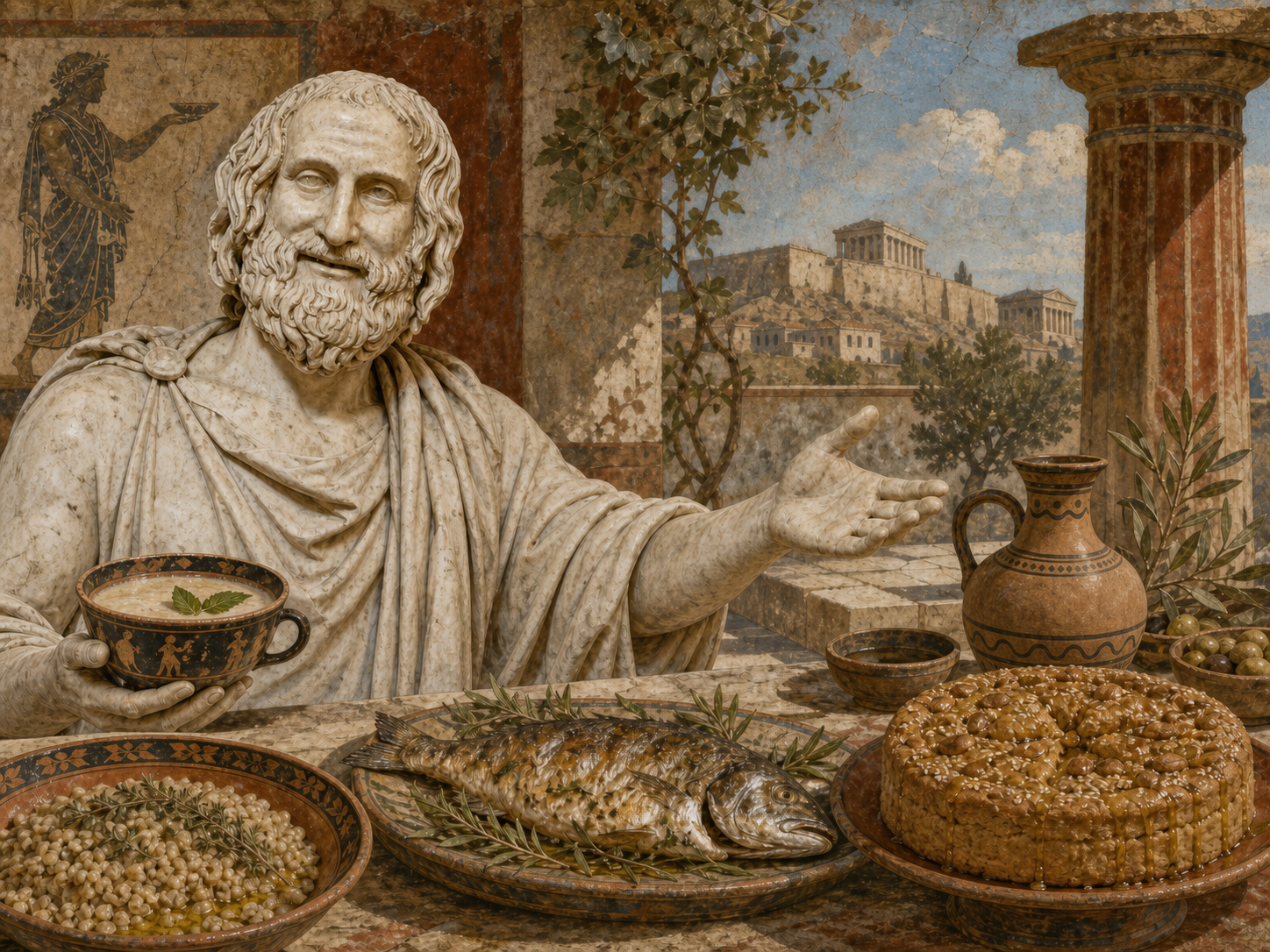 Euripide à table