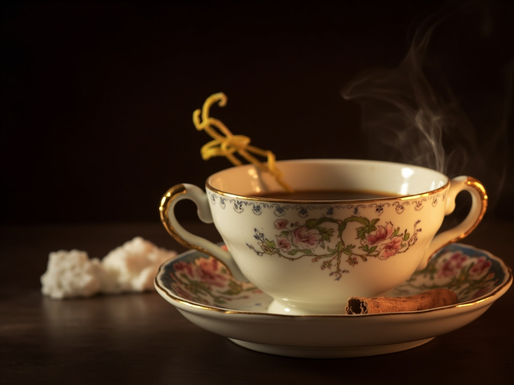 Café des longues soirées, à la cannelle et au zeste