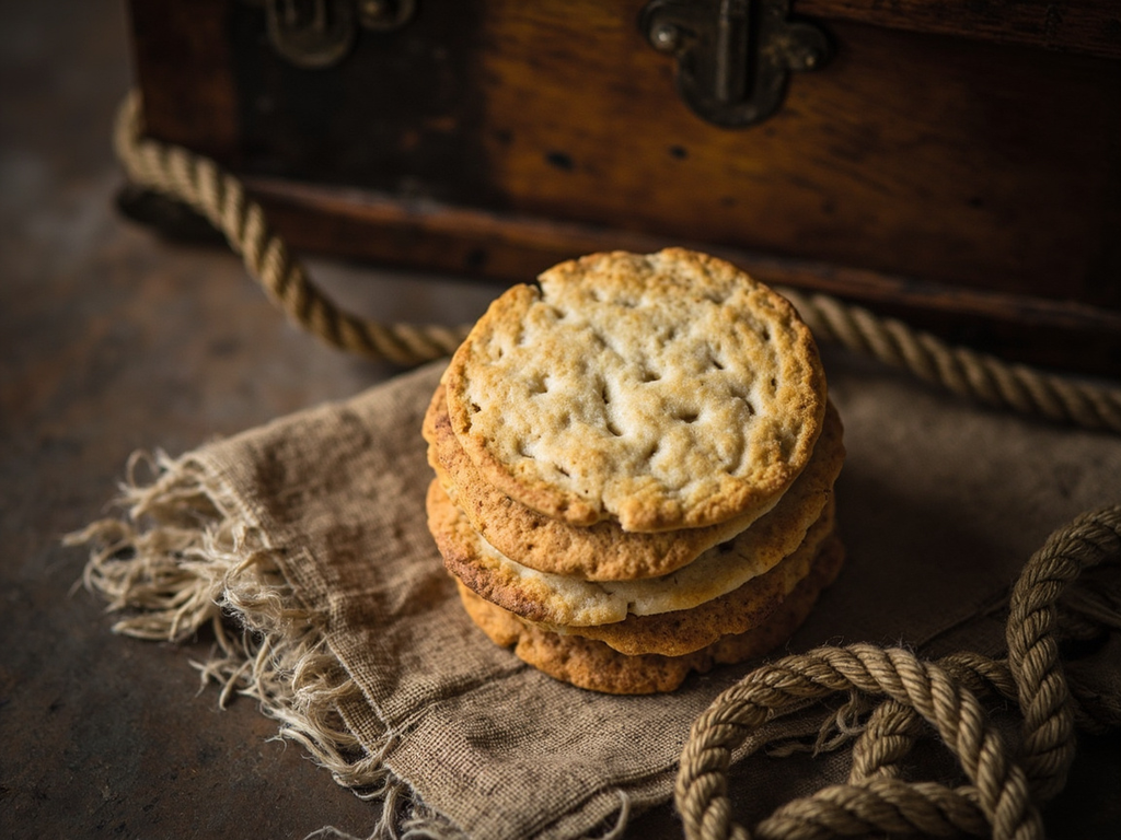 Long-Voyage Galette for the Travel Trunk