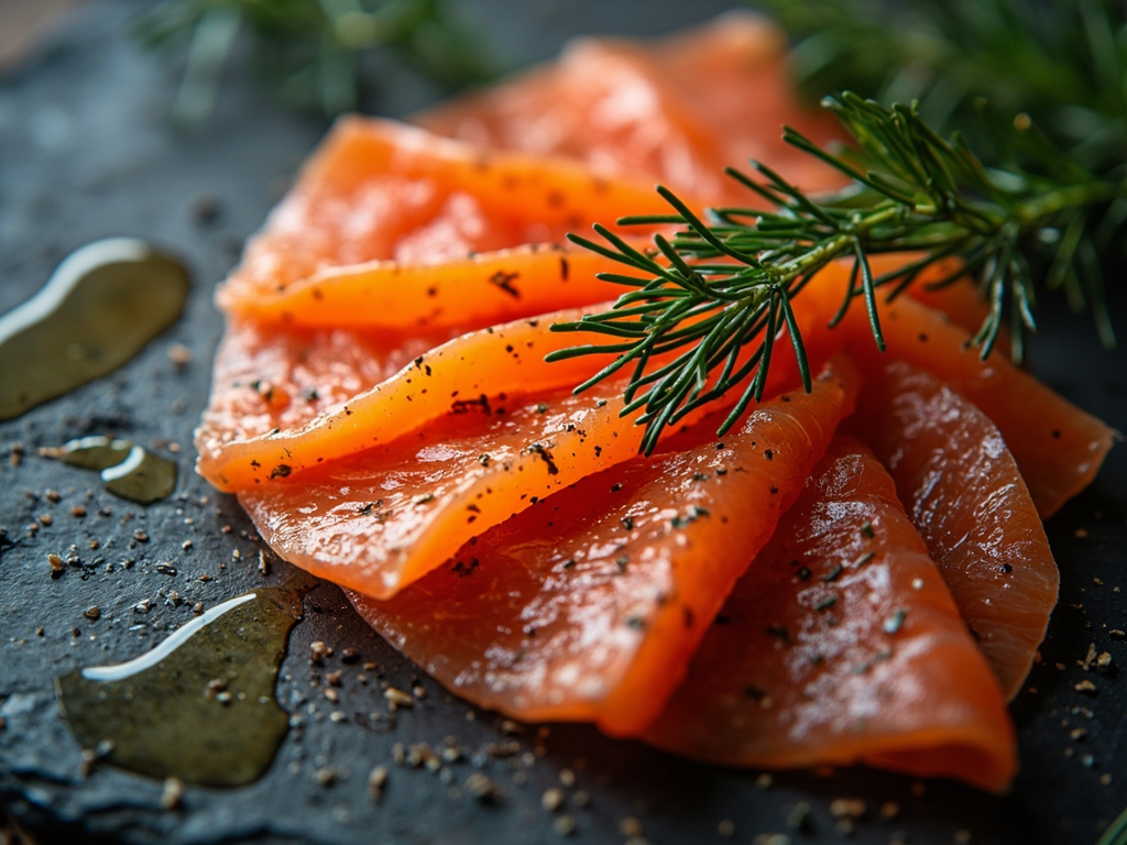 Grafinn fiskr — 'buried' fish with dill and honey