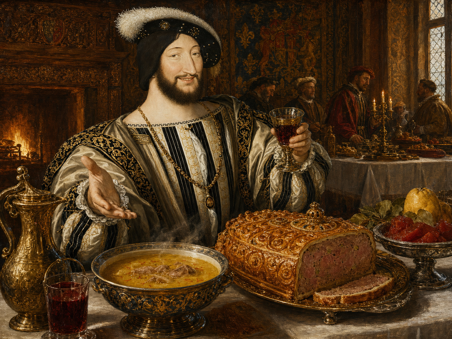 François Ier à table
