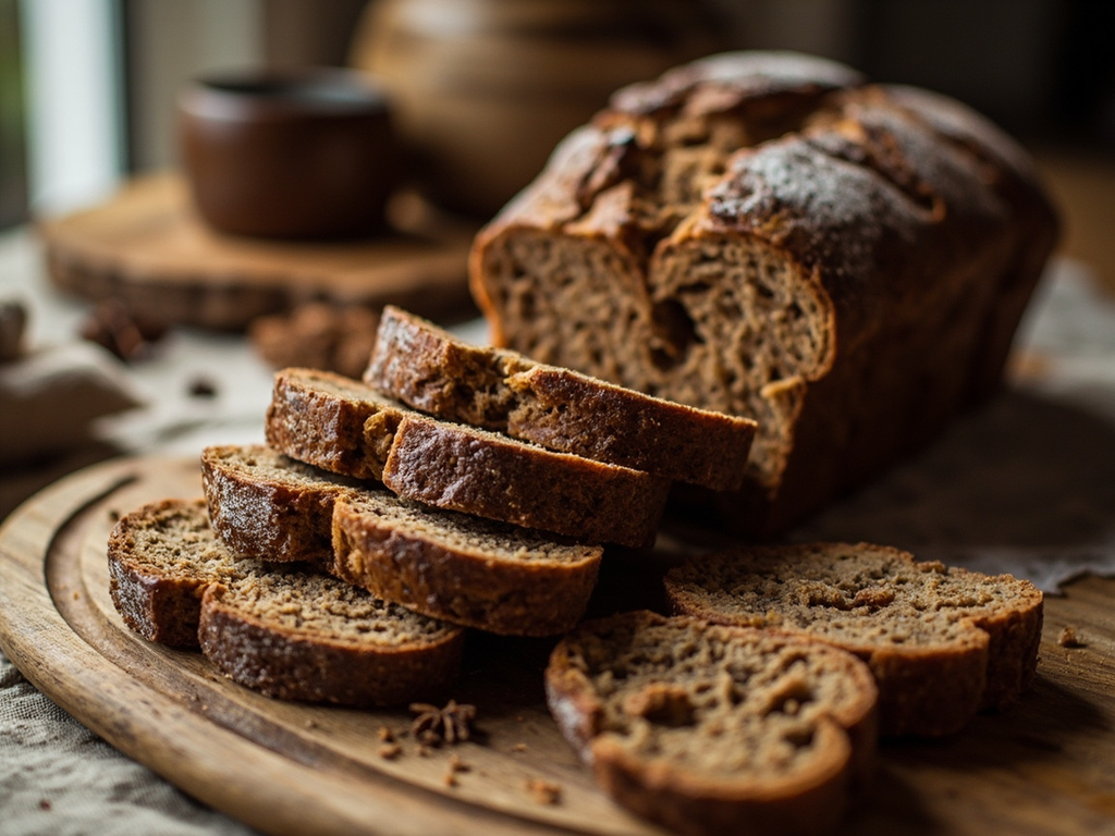 Honey and Rye Spice Bread