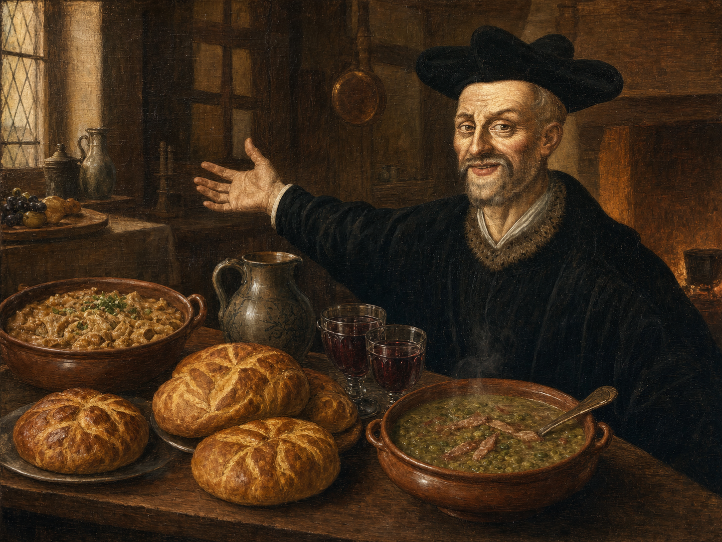 François Rabelais à table