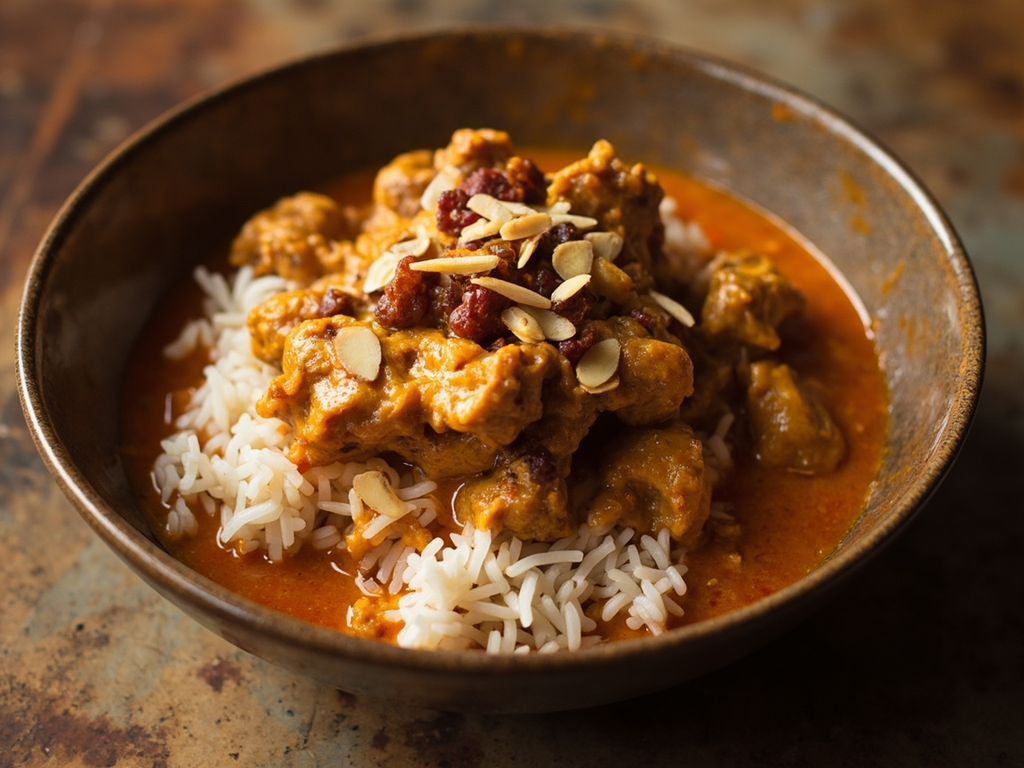 Country Captain de Warm Springs (poulet au curry à la mode du Sud)