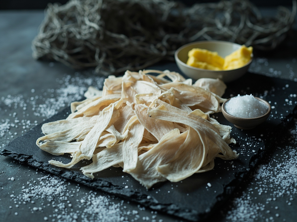 Harðfiskur — poisson séché du voyage, au beurre