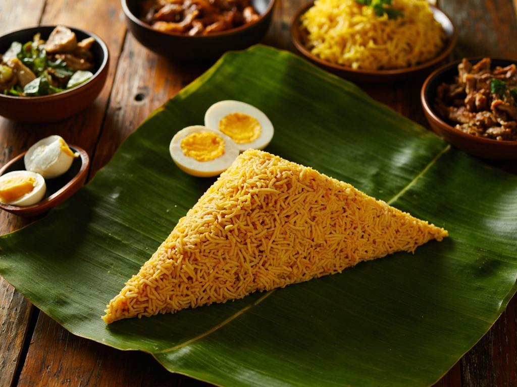 Tumpeng kuning de Majapahit