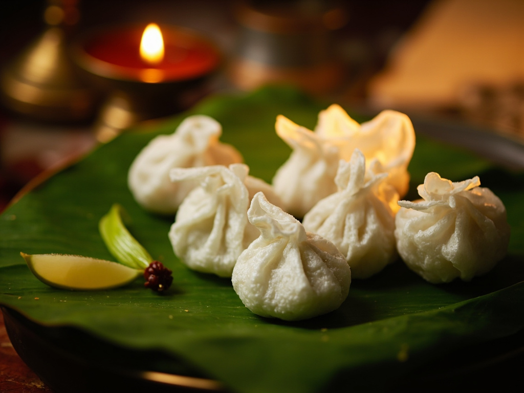 Steamed Coconut and Jaggery Modak (Ukadiche Modak)