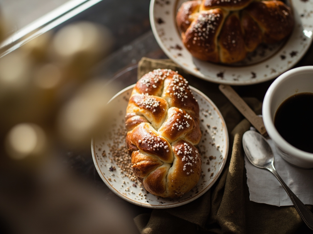 Pulla à la cardamome — la tresse du café savant
