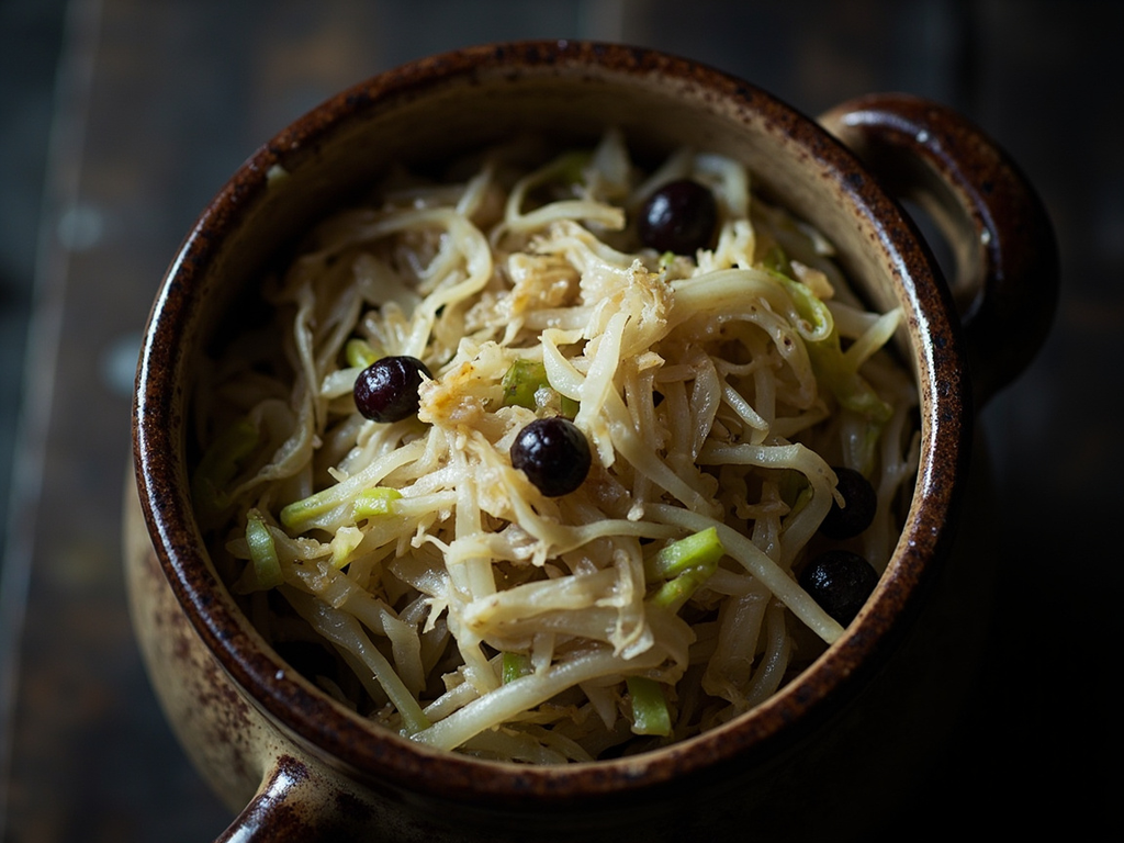 Sauerkraut mit Wacholder (Sauerkraut with Juniper)