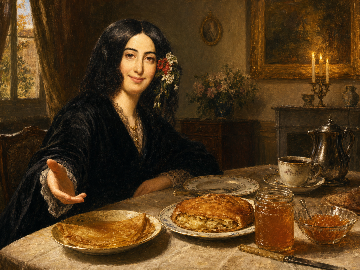 George Sand à table